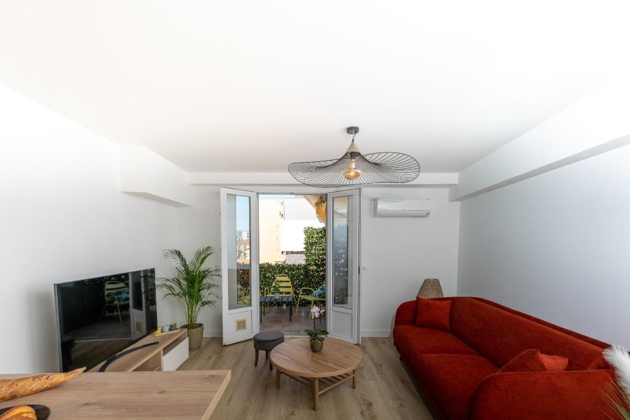 Superbe T2 Juan Les Pins 300M Des Plages Antibes Exterior foto